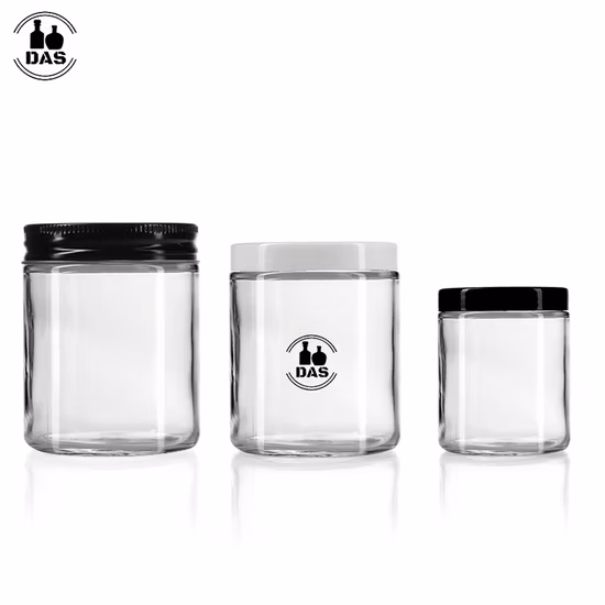 Luxury Large Round Plastic Cosmetic Jar Acrylic 100g 150g