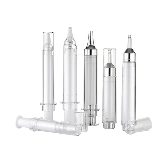 New Design Plastic PETG Eye Cream Airless Bottles for Cosmetic Packaging